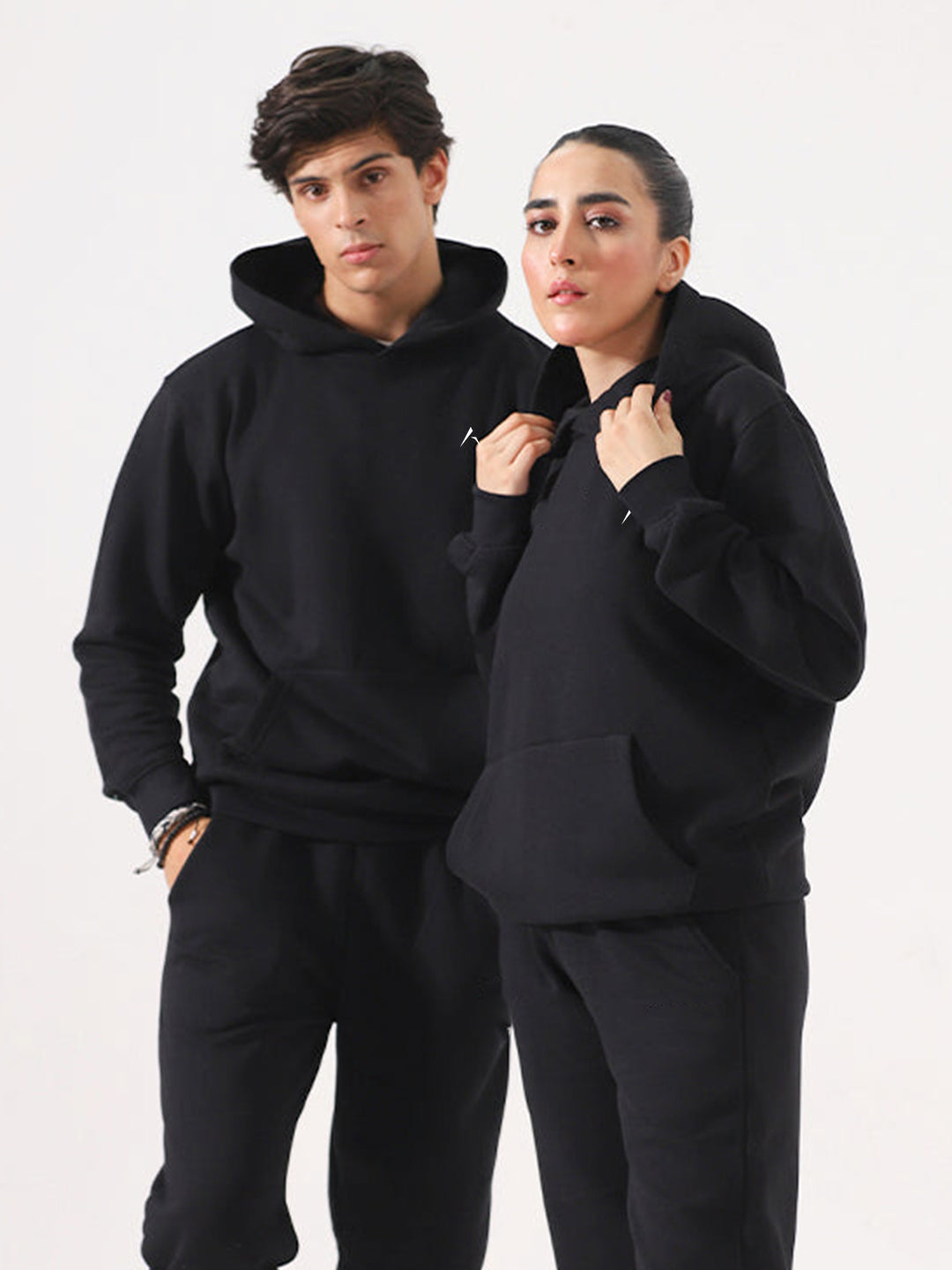 Premium Black Unisex Hoodie