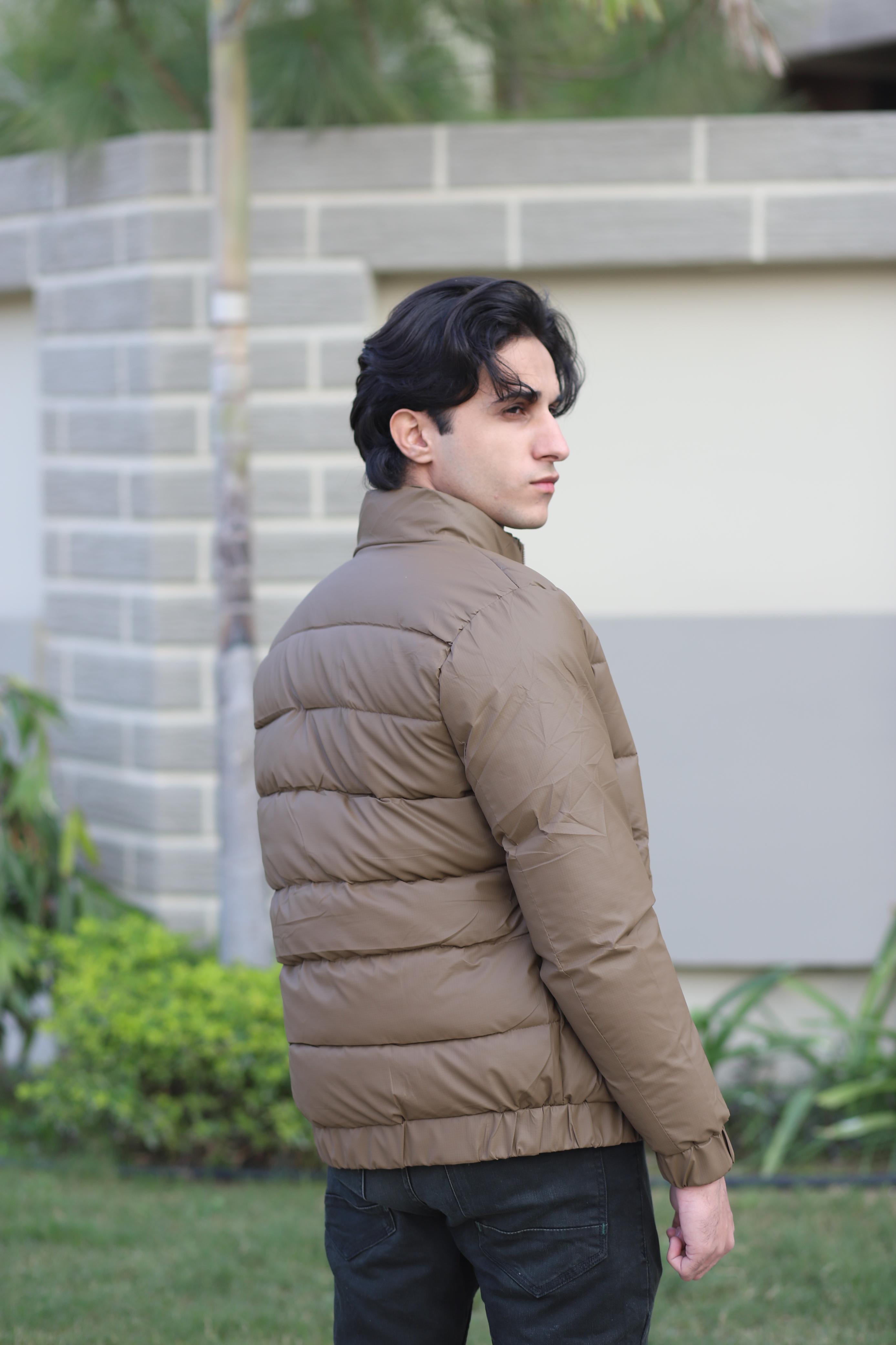 Essential Camel Brown Puffer Jacket